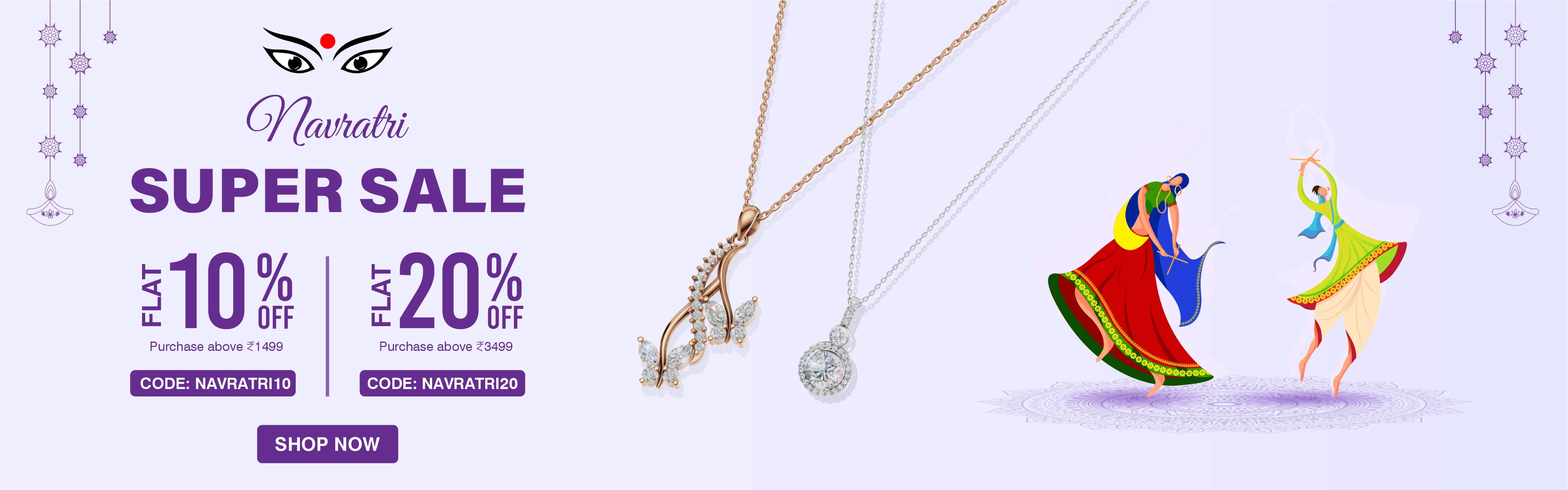 Navtatri Sale Banner Desktop